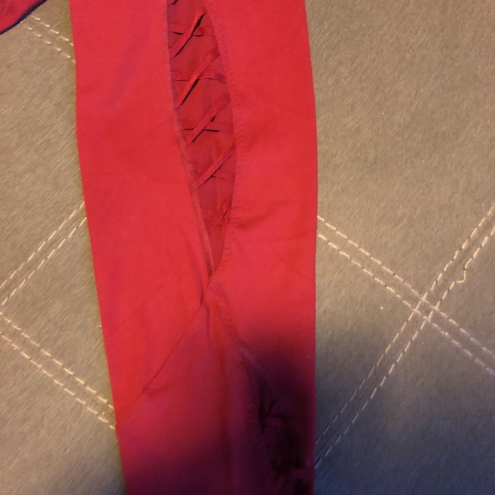 Victoria’s Secret leggings (ruby color)